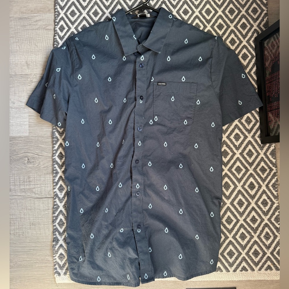 Volcom Button Up Short Sleeve Shirt